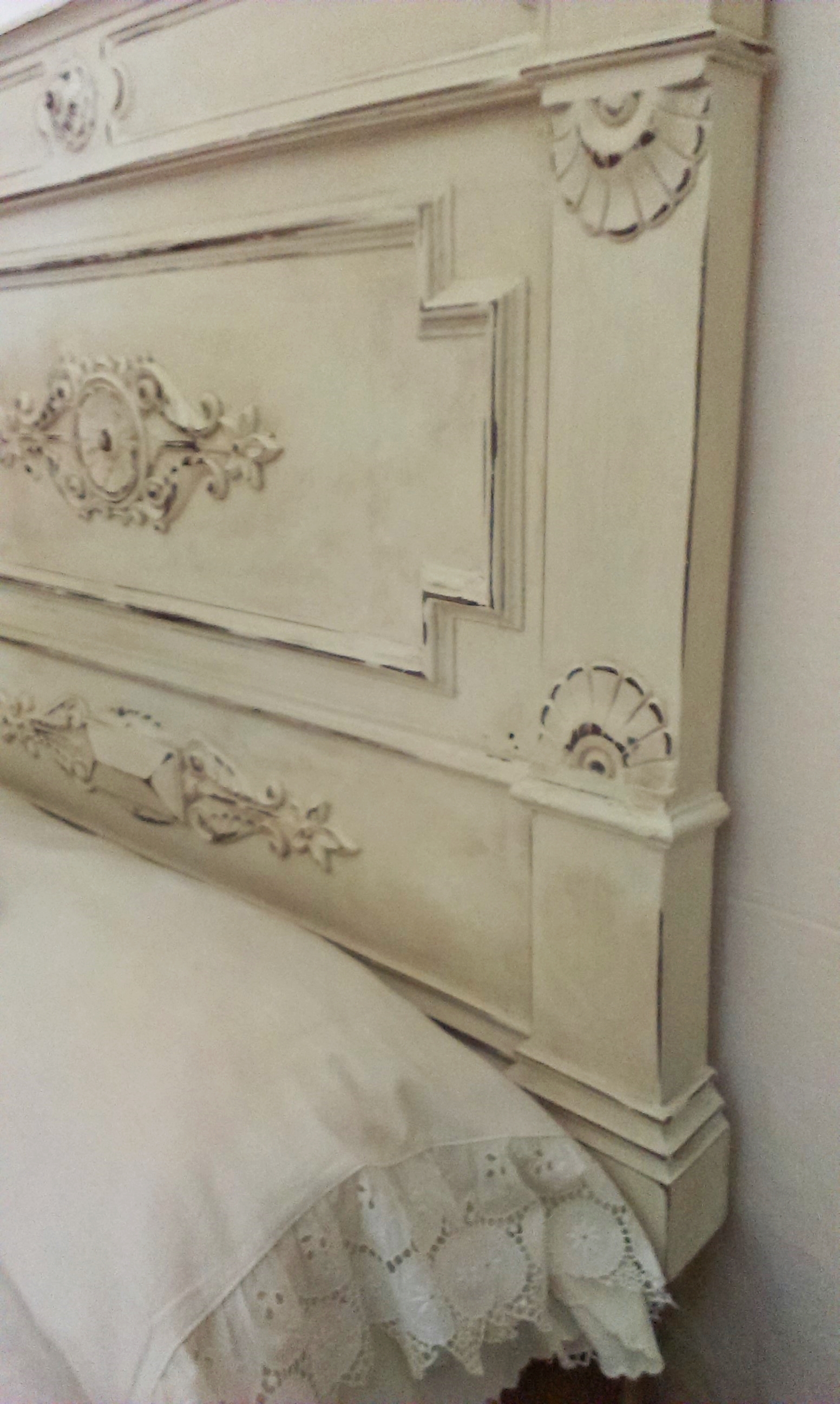 Cabecero individual shabby chic/ A single shabby chic headboard