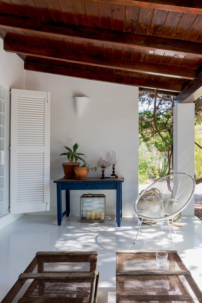 Una hermosa casa de estilo rústico chic en Ibiza