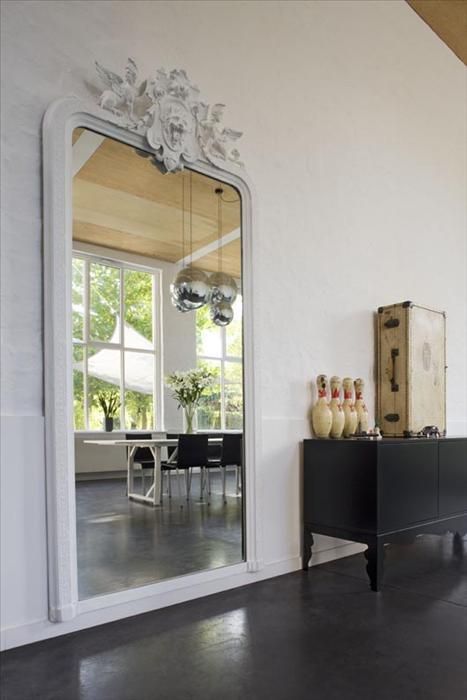 27 ideas para decorar con espejos grandes antiguos | Tienda online de decoración y muebles