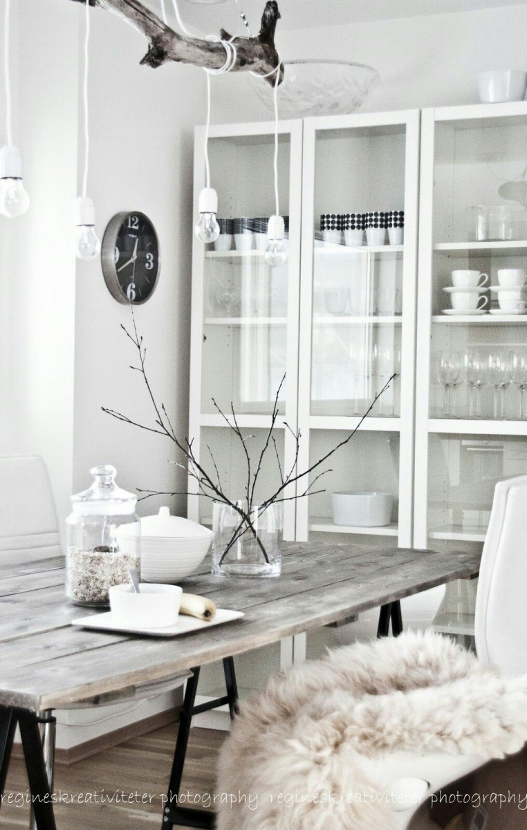 45 ideas para decorar con mesas de comedor de madera y forja ... 45 ideas para decorar con mesas de comedor de madera y forja ...
