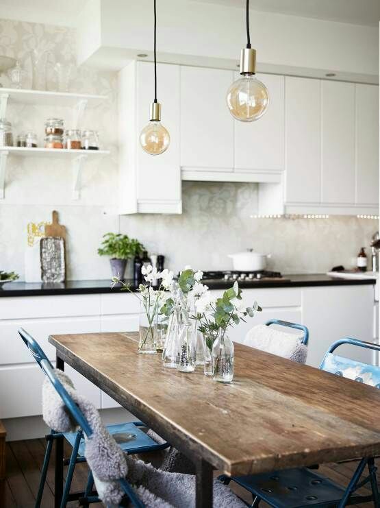 المدرسة طارد ابتسامة عريضة 45 ideas para decorar con mesas de comedor de madera y forja | Decoración المدرسة طارد ابتسامة عريضة 45 ideas para decorar con mesas de comedor de madera y forja | Decoración