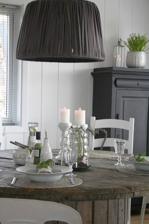 16 inspiraciones con bobinas de cable / 16 cable spools ... Reciclados inspiraciones mueble cocina de