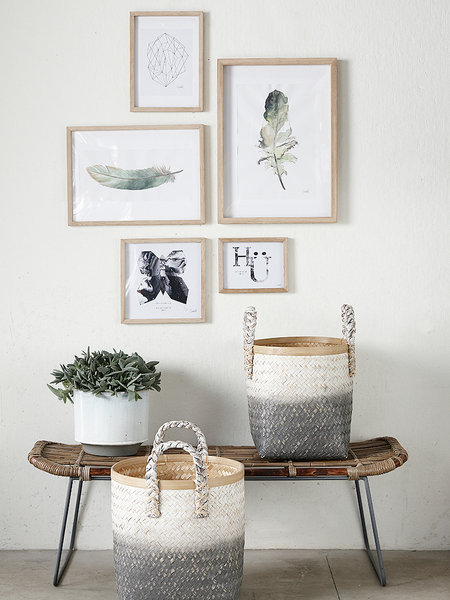 32 ideas para decorar y organizar con cestas