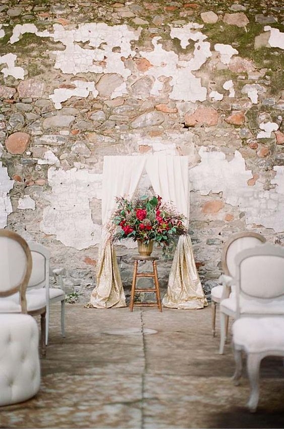 26 ideas originales para decorar un altar de boda | Tienda online de