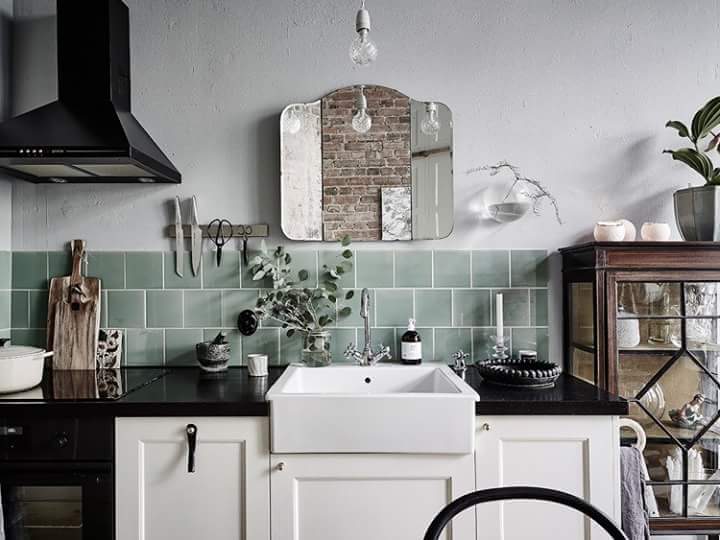 21 ideas para decorar con espejos vintage