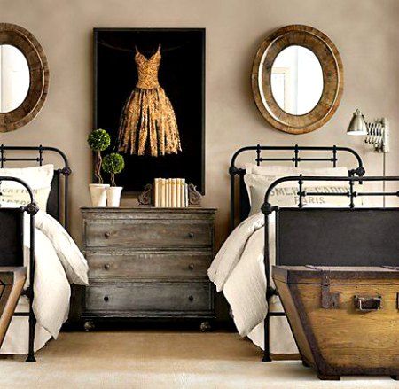 25 ideas para decorar el dormitorio con camas de forja