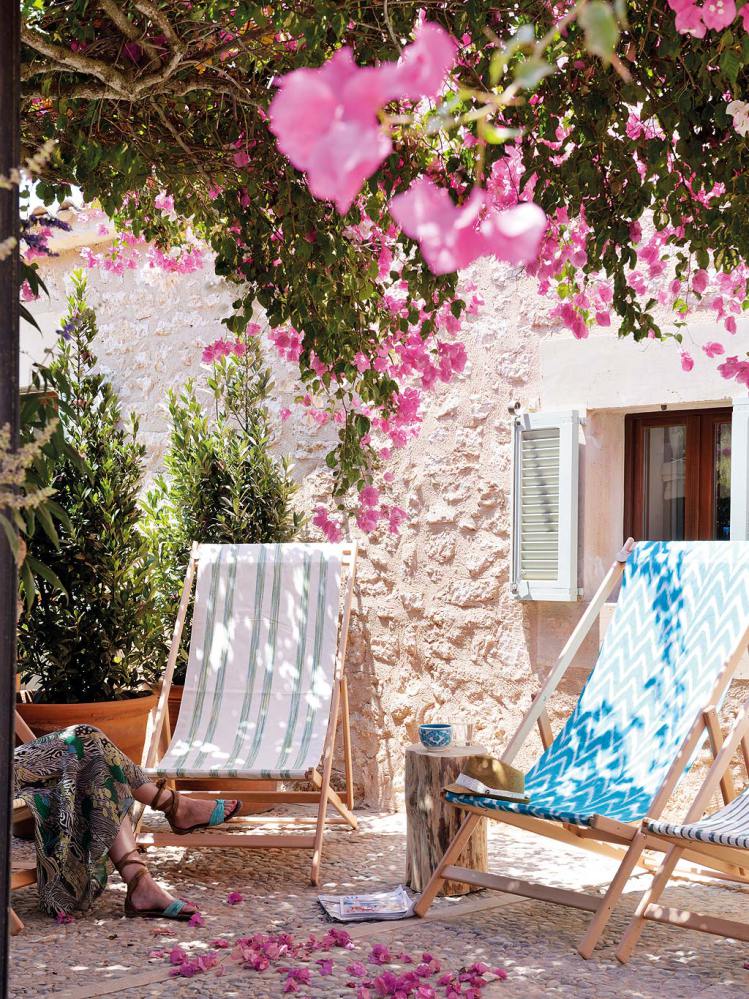 Cal Reitet bajo el sol de Mallorca