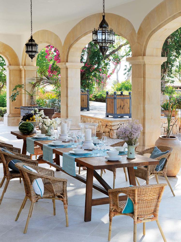 Cal Reitet bajo el sol de Mallorca