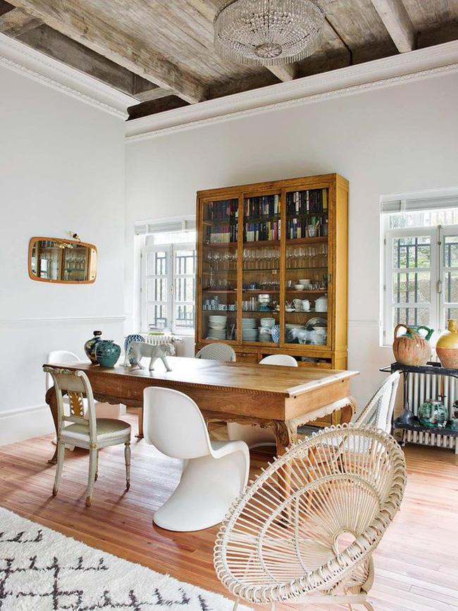 De bajo oscuro y sombrío a vivienda con aire parisino