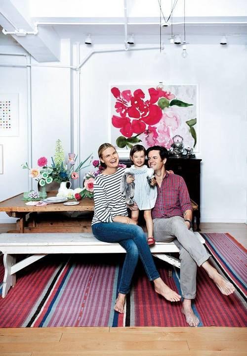 El hogar de una artista