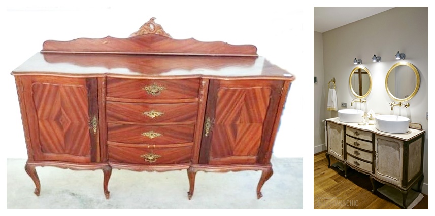 Muebles vintage: 20 antes y después para sorprenderte