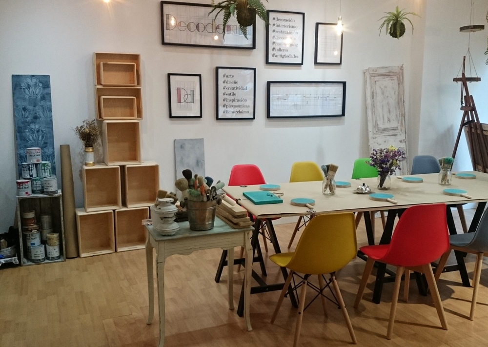 ​​Taller de pintura Chalk paint técnicas avanzadas