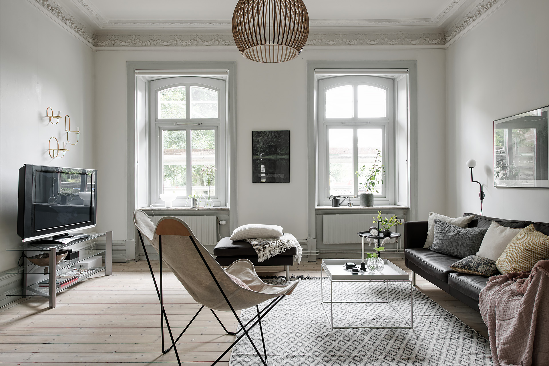 Un gran piso que rebosa elegancia