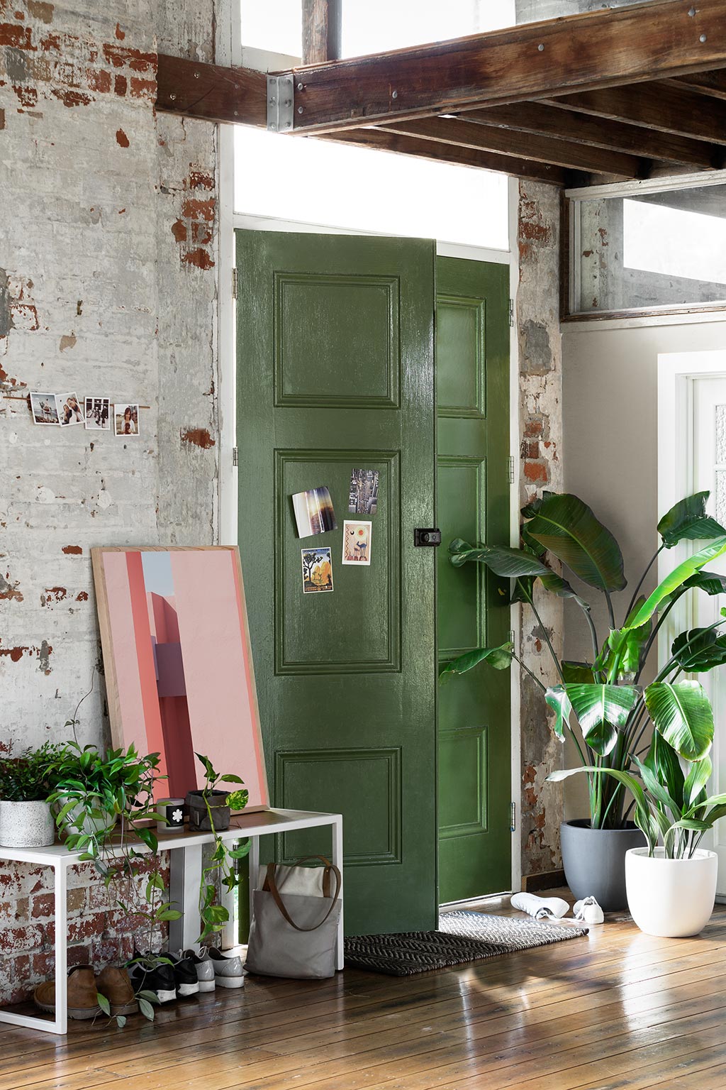 Un loft que conserva su esencia industrial