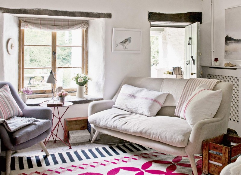 Una bonita casa de campo en la campiña inglesa