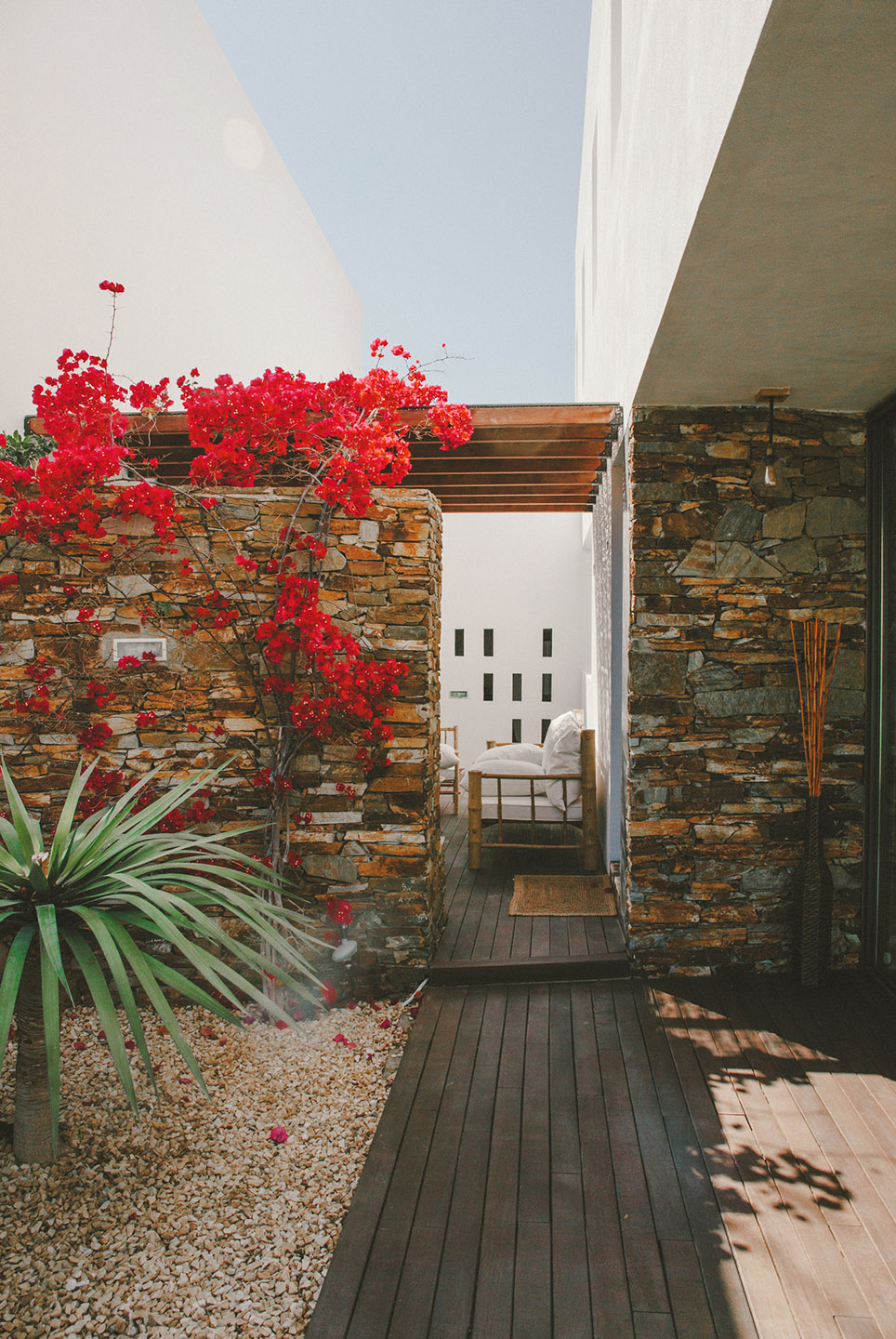 Una casa bonita para perderse en el paraíso