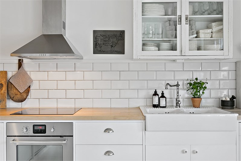 Una casa de estilo nórdico con toques rústicos