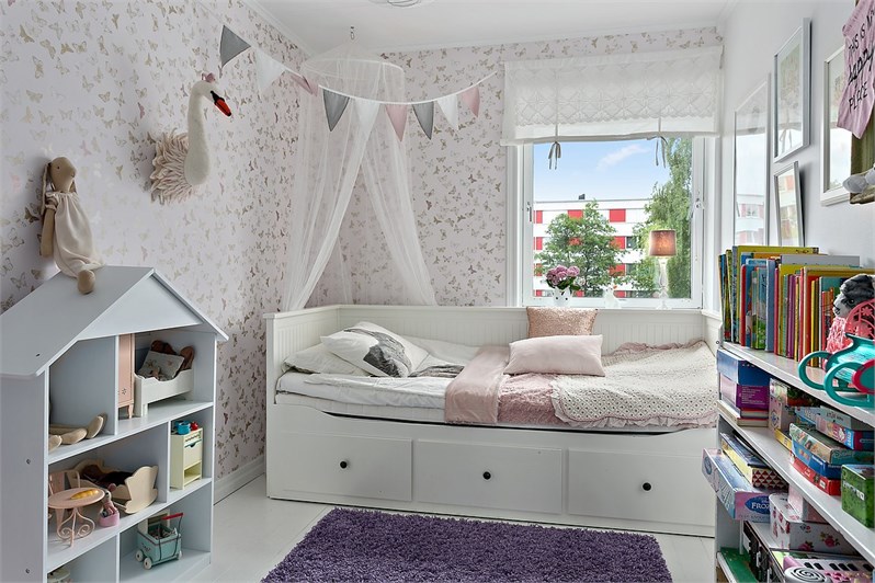 Una casa de estilo nórdico con toques rústicos