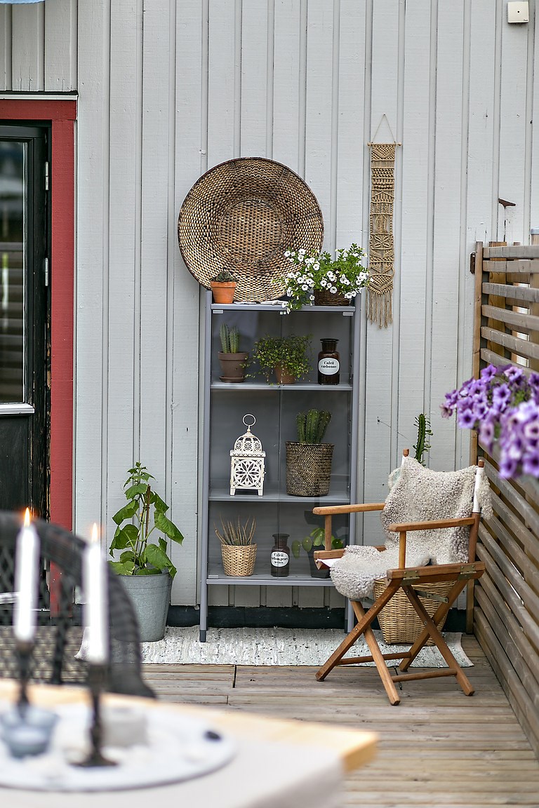 Una casa de estilo nórdico con toques rústicos