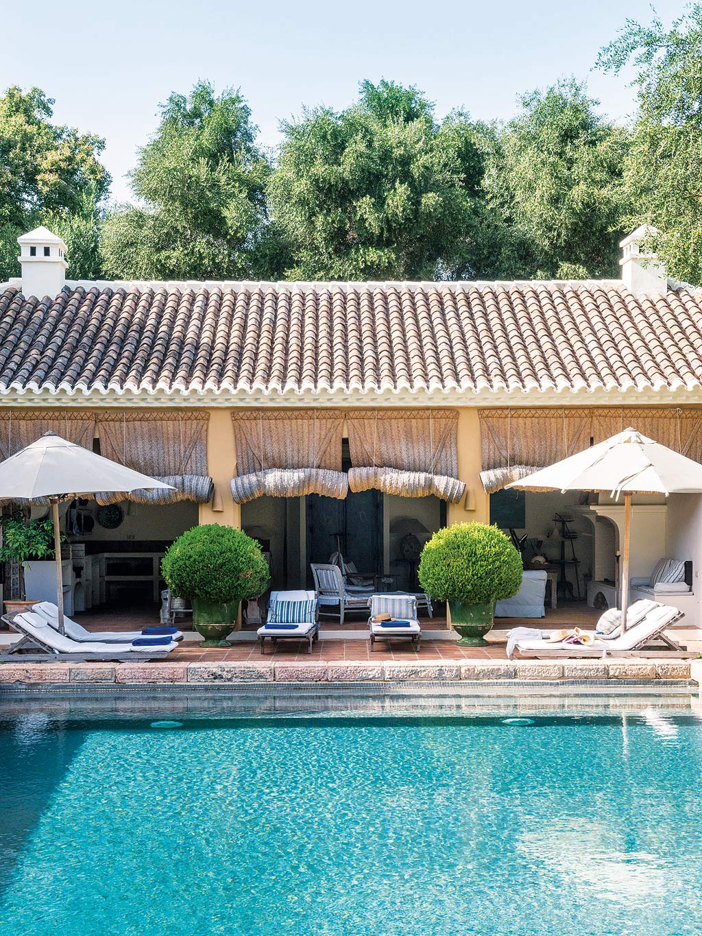 Una casa que combina los estilos bohemio y rústico chic