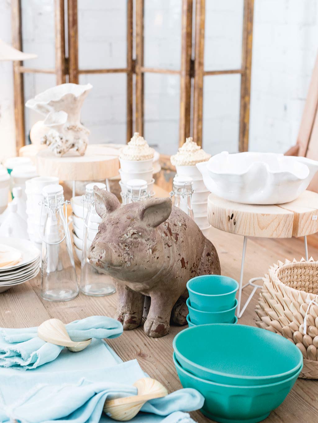 Una casa que combina los estilos bohemio y rústico chic