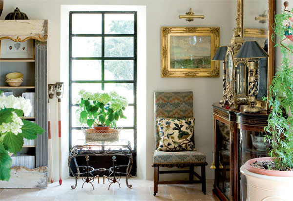 Una casa rehabilitada en la Provenza