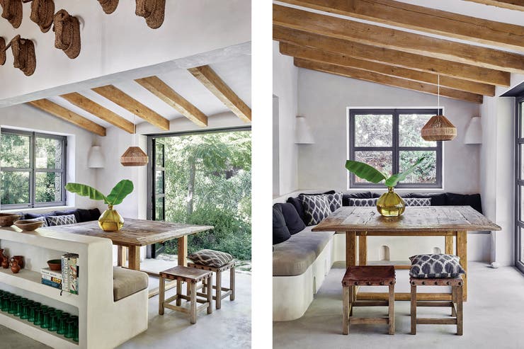 Una casa vacacional de rústica y bella simplicidad