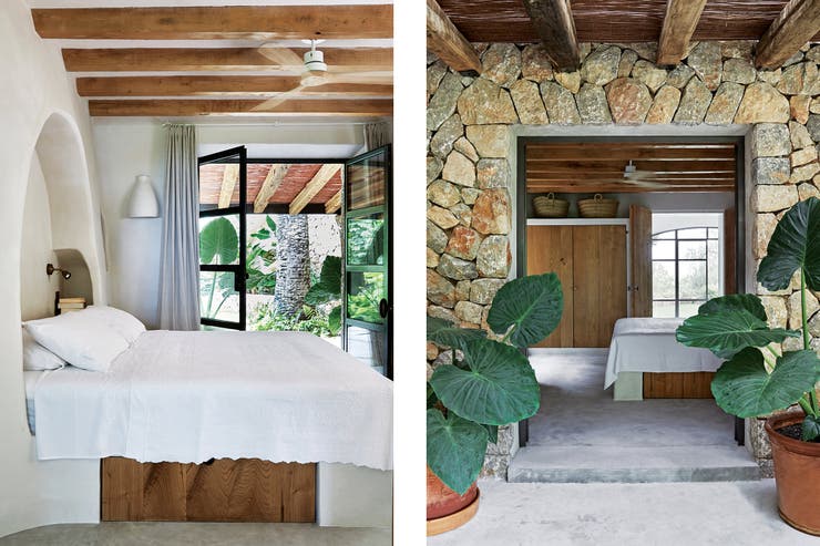 Una casa vacacional de rústica y bella simplicidad