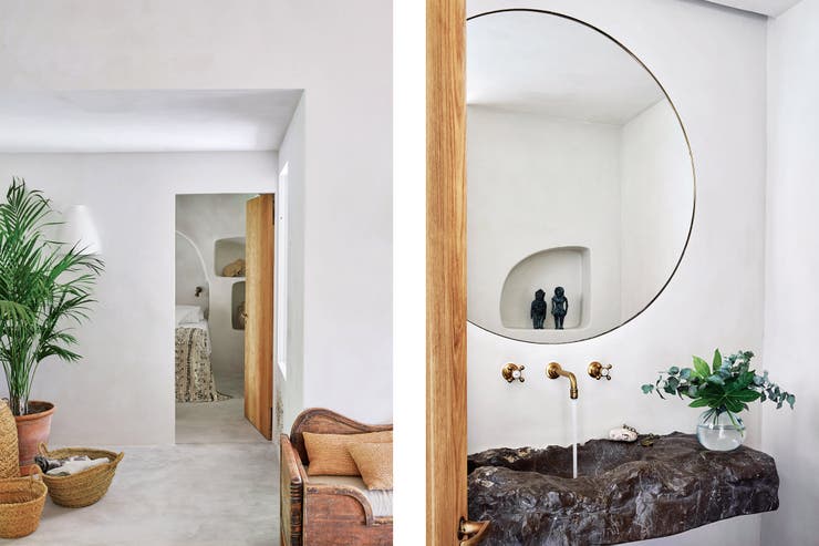 Una casa vacacional de rústica y bella simplicidad