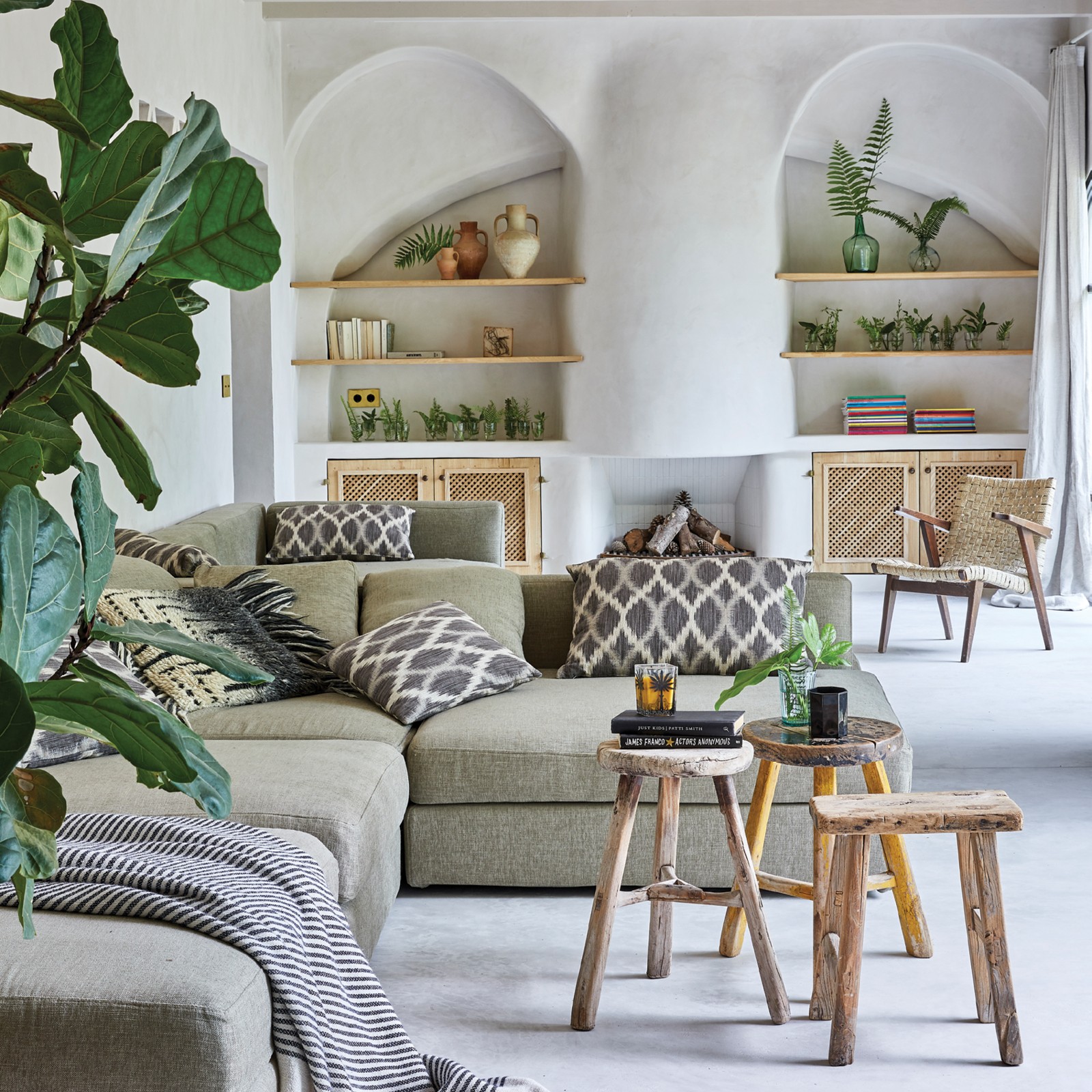 Una casa vacacional de rústica y bella simplicidad