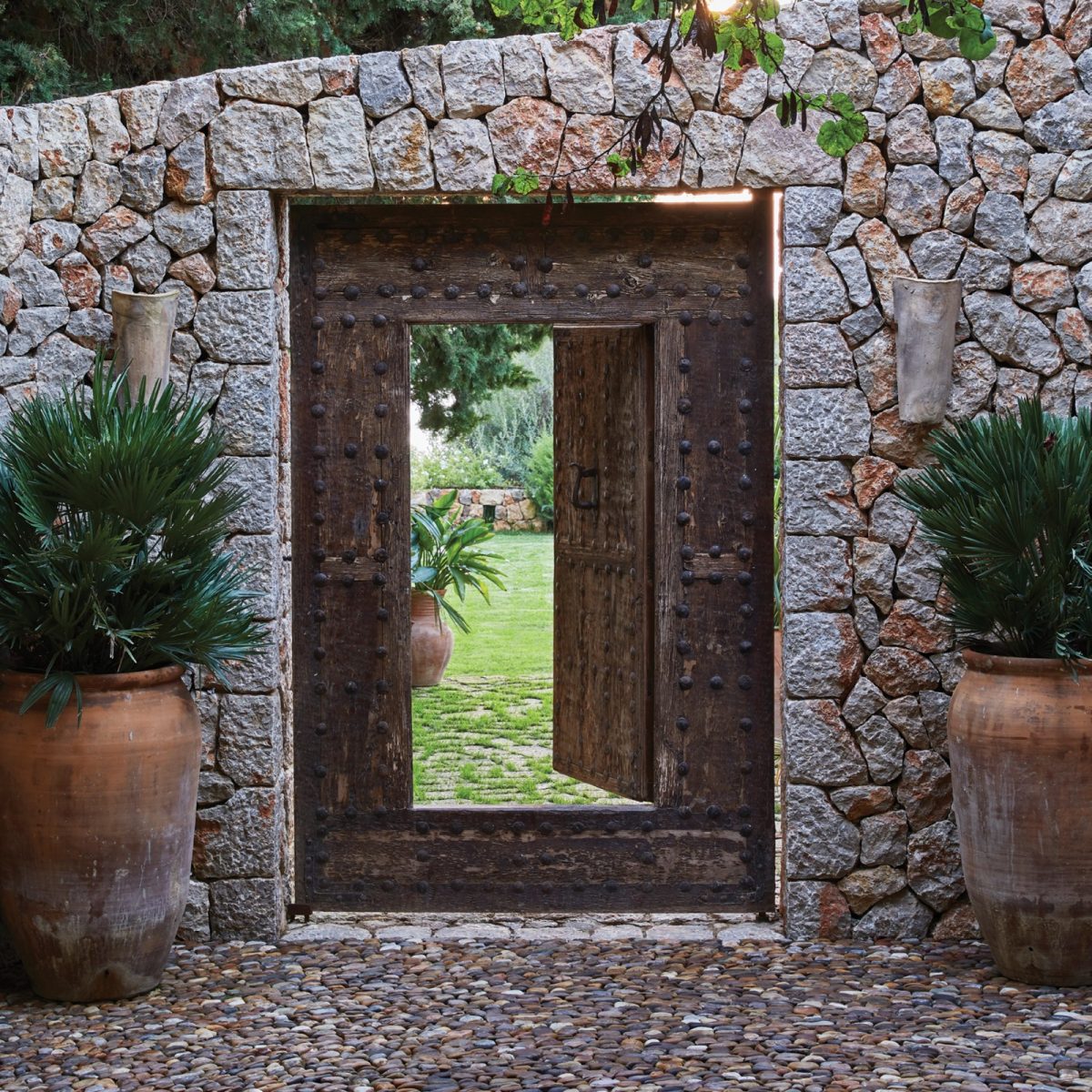 Una casa vacacional de rústica y bella simplicidad