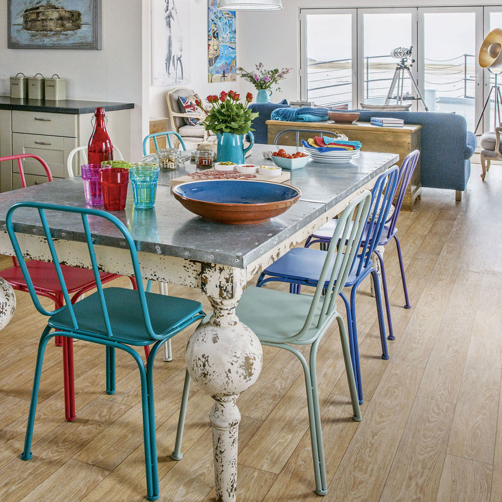 Una encantadora casa flotante