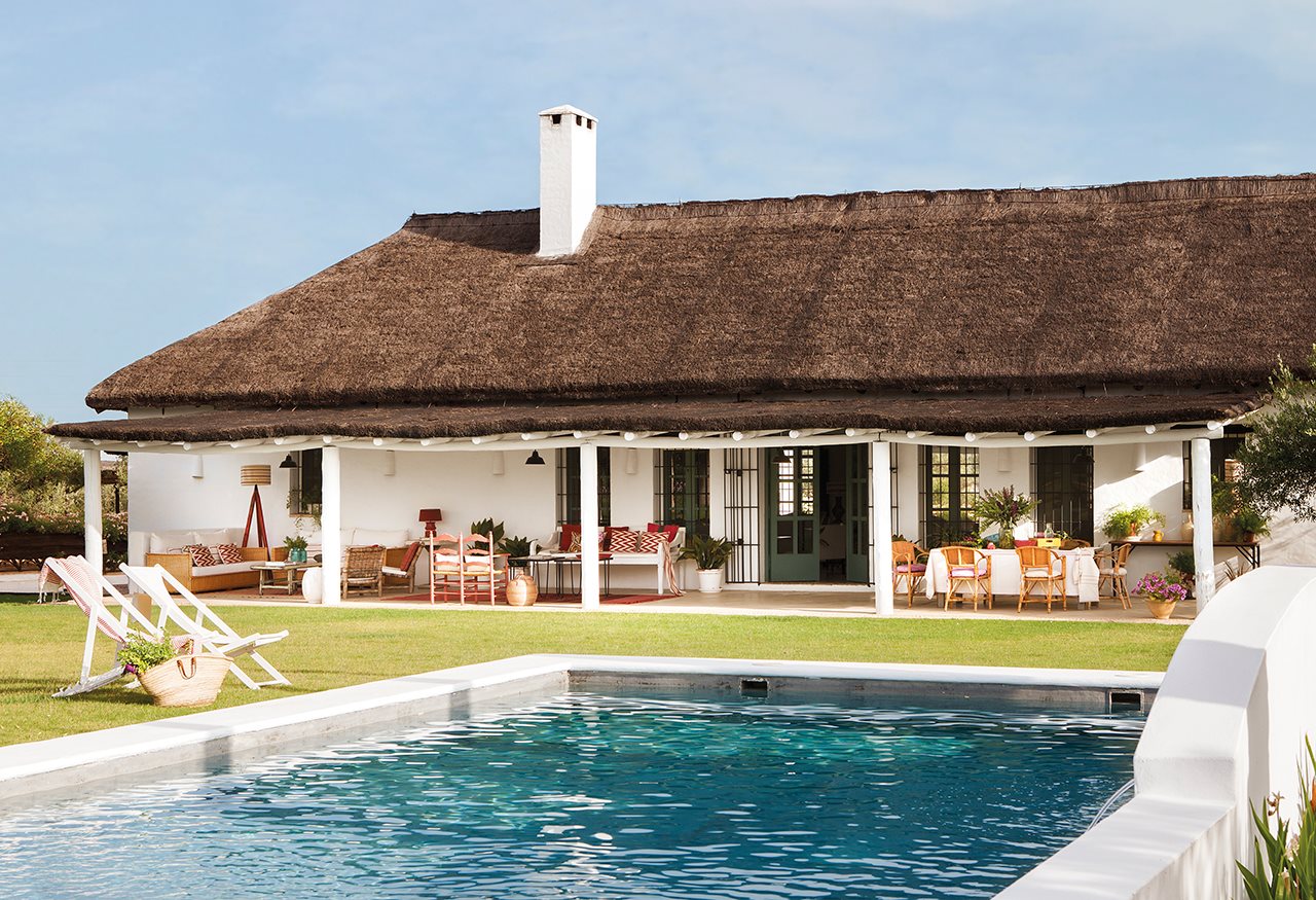 Una hermosa casa de campo mix de color y charme