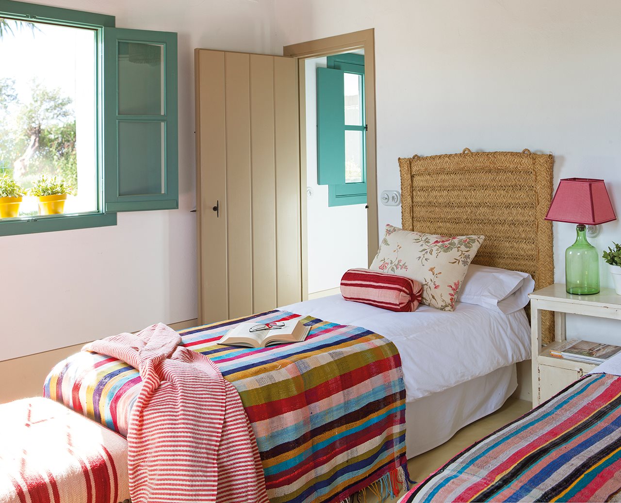 Una hermosa casa de campo mix de color y charme