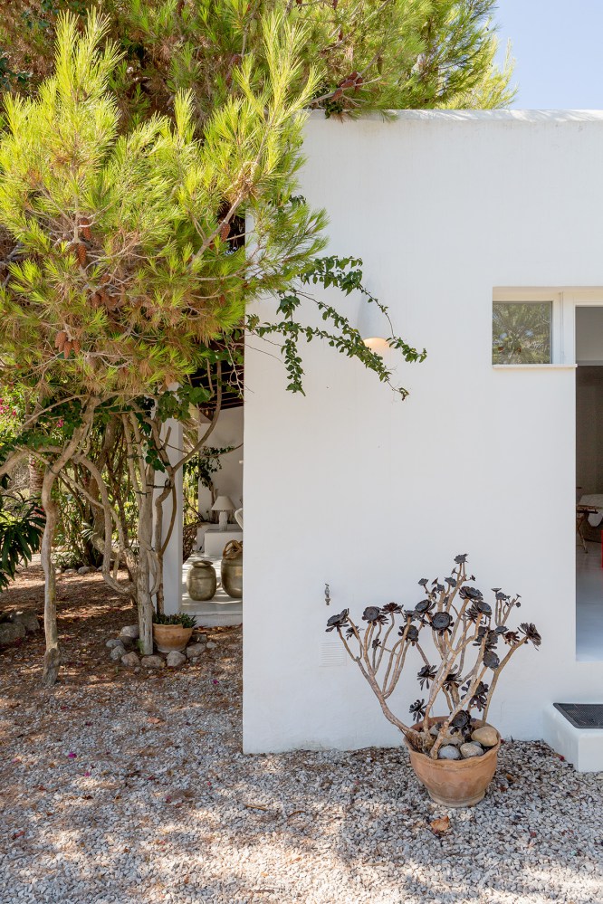 Una hermosa casa de estilo rústico chic en Ibiza