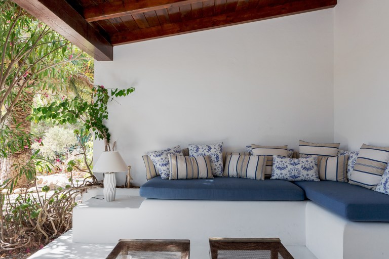 Una hermosa casa de estilo rústico chic en Ibiza