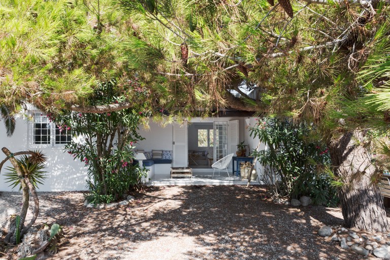 Una hermosa casa de estilo rústico chic en Ibiza