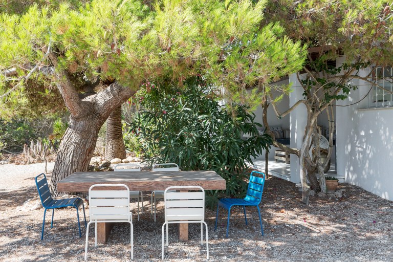 Una hermosa casa de estilo rústico chic en Ibiza