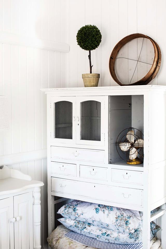 Una hermosa casa decorada con piezas vintage