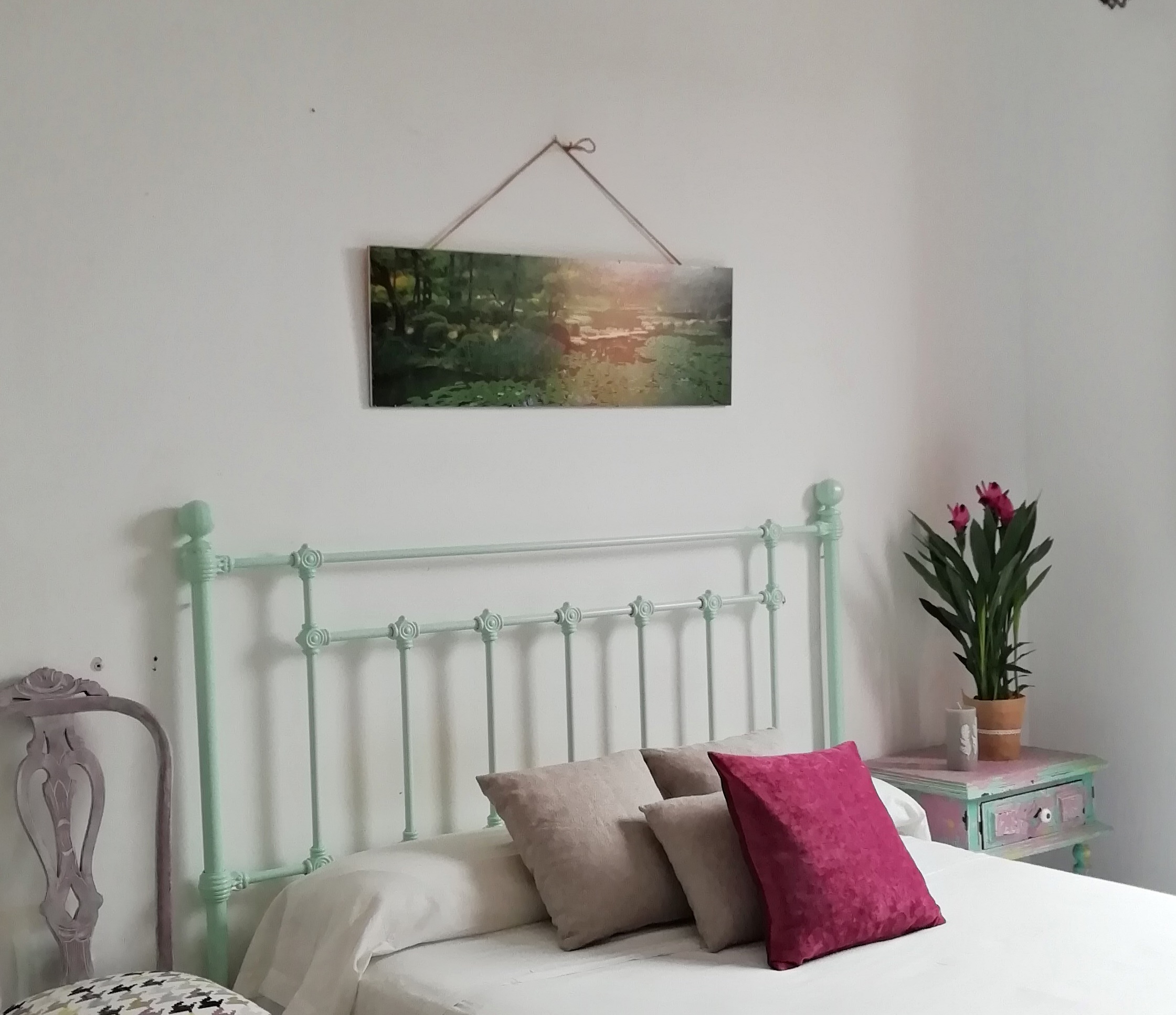 cabecero de forja para cama de 150 cm