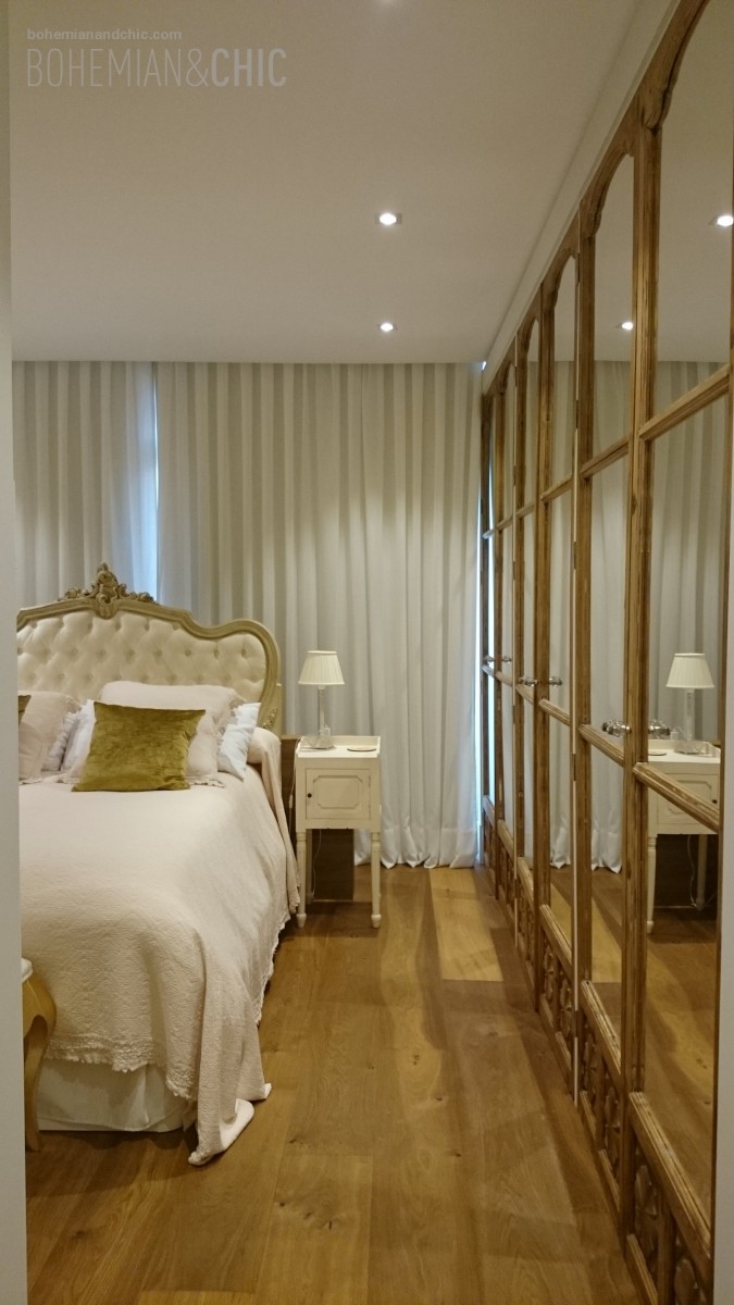 Dormitorio con muebles personalizados de estilo clásico renovado