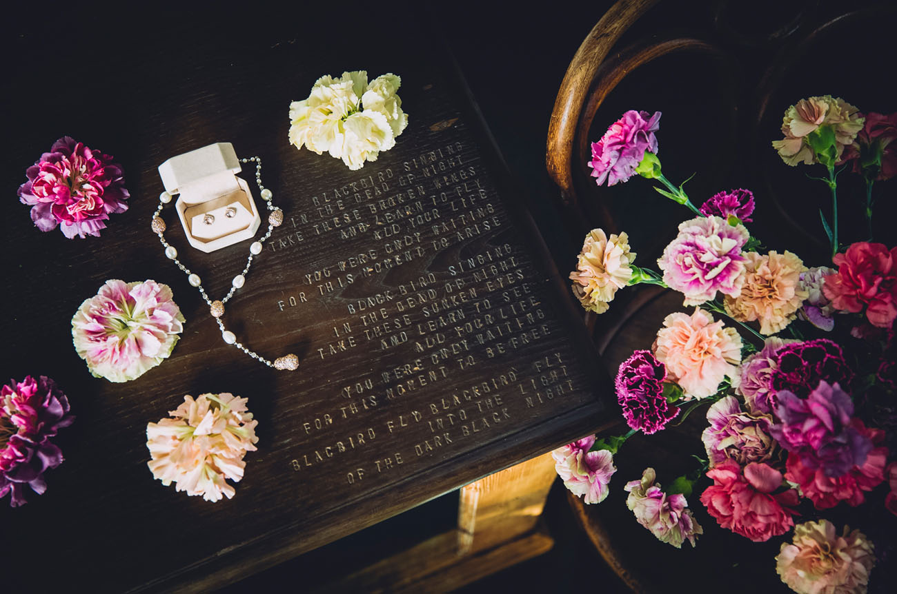 decorar una boda con claveles