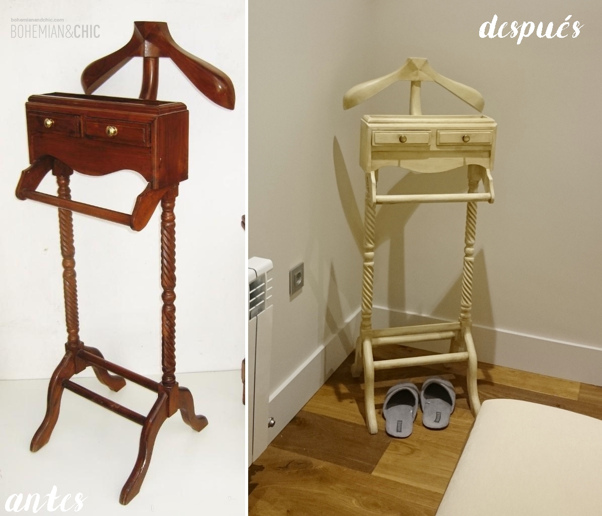 Dormitorio con muebles personalizados de estilo clásico renovado