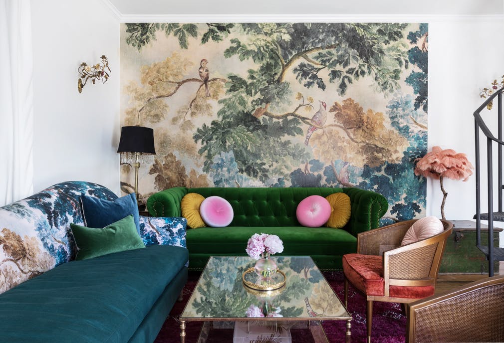 una casa de estilo bohemio en Nueva Orleans