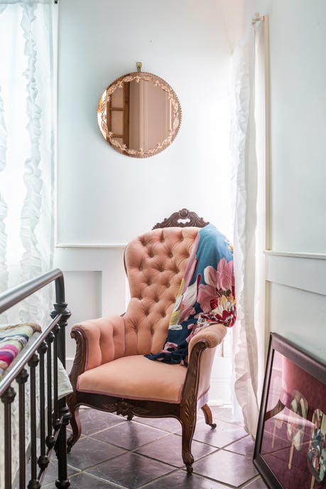 una casa de estilo bohemio en Nueva Orleans