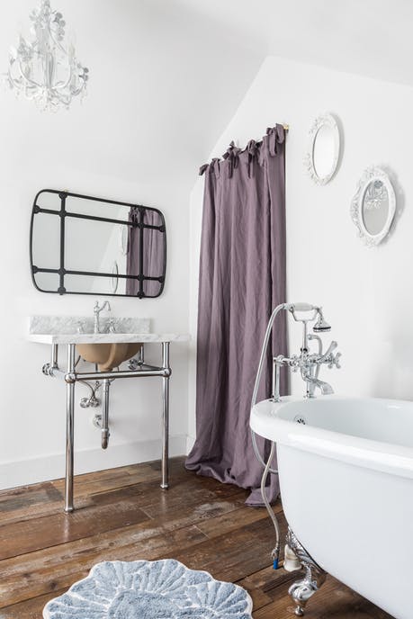 una casa de estilo bohemio en Nueva Orleans