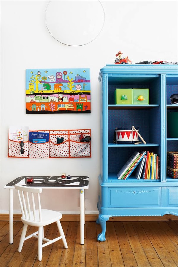 16 ideas para decorar una habitación de niños con muebles vintage 2ª