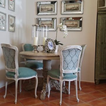 Comedor estilo shabby