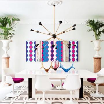 Decorar con cristal de murano
