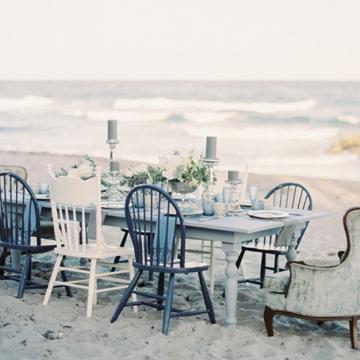 Boda en tonos azules